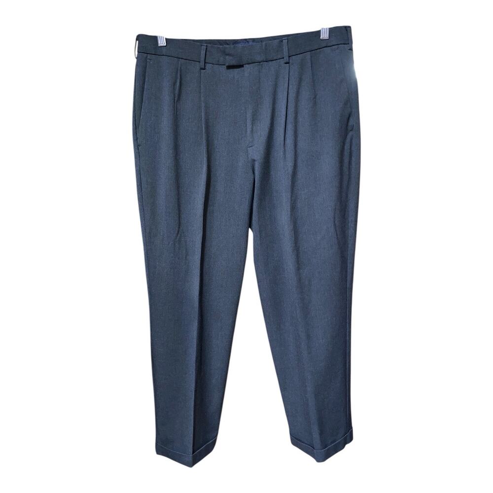 Men's Docker's Classic‎ Fit Pleated Cotton Stretch Black 36x29
